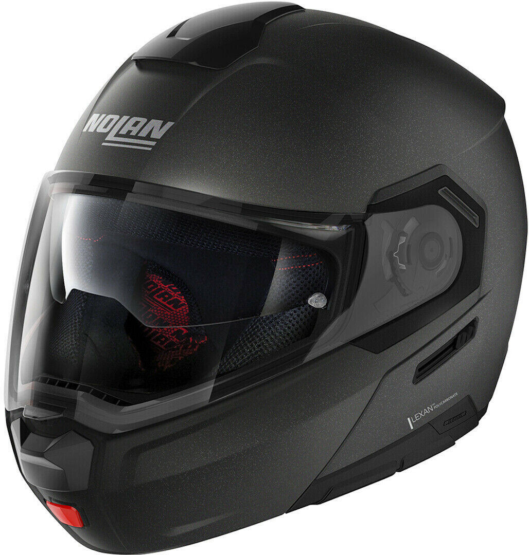 CASCO DA MOTO MODULARE NOLAN N 90.3 SPECIAL N COM BLACK GRAPHITE OPACO –  Centaury's House Vendita articoli e abbigliamento per moto Castelli Calepio  Bergamo